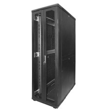 Шкаф напольный 42U Netko (800х1200х2060) модуль на 6 вентиляторов передняя дверь металлическая двойная распашная задняя перфорированная чёрный (упакован в 4 коробки) 8142.901 (66646)