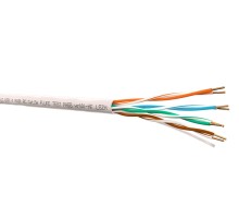 Кабель Lancable UTP4 cat.5е одножильный 305м Cu Проходит Fluke тест нг(А)-HF LSZH серый LC UTP-10762.05E.2B (59425)