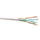 Кабель Lancable UTP4 cat.5е одножильный 305м Cu Проходит Fluke тест нг(А)-HF LSZH серый LC UTP-10762.05E.2B (59425)
