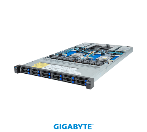 GigaByte R183-Z92-AAD3 / 1U / 2*LGA 6096 (SP5) up to 400W / 24*RAM (9005 - 6400 / 9004 - 4800) / no HDD (up to 12*2.5 GigaByte R183-Z92-AAD3 / 1U / 2*LGA 6096 (SP5) up to 400W / 24*RAM (9005 - 6400 / 9004 - 4800) / no HDD (up to 12*2.5