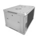 Шкаф настенный 15U серия WMA (Wall Maestro) (600х600х768) передняя дверь стекло разборный серый Netko N.WMA.6615GWD.66555.GY (66555)
