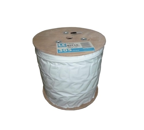 Кабель Lancable UTP10 cat.3 305м 0,40мм нг(А)-HF LSZH серый LC MPC-10757.03.0B (59420)