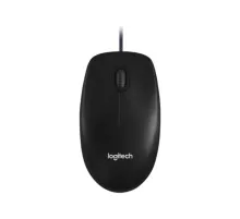 Мышка USB OPTICAL WIRED M100R DARK/GREY 910-006765 LOGITECH (id 17452)