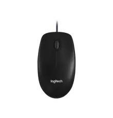 Мышка USB OPTICAL WIRED M100R DARK/GREY 910-006765 LOGITECH (id 17452)