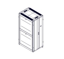 Монтажный шкаф Systeme Electric шкаф, серия Uniprom, 42U-750/1070, боковые панели 4шт, черный UR3150