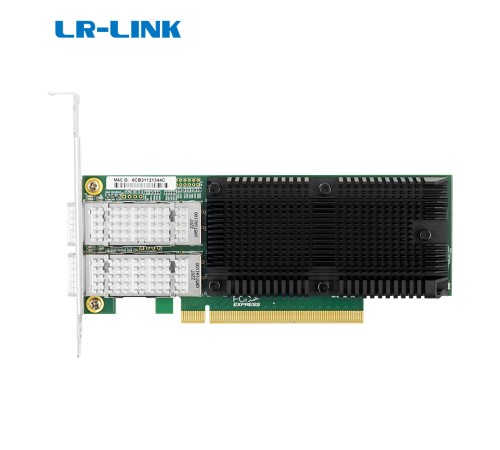 Сетевая карта LR-Link LRES1014PF-2QSFP28 Сетевая карта LR-Link LRES1014PF-2QSFP28