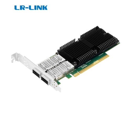 Сетевая карта LR-Link LRES1014PF-2QSFP28 Сетевая карта LR-Link LRES1014PF-2QSFP28