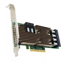 HBA-адаптер Broadcom 9305-24i SGL (05-25699-00 / 03-25699-02007) PCIe 3.0 x8 LP, SAS/SATA 12G HBA, 24port(6*int SFF8643), 3224 IOC (id 26175)