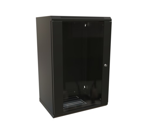 Шкаф 19-дюймовый WRLine WR-TW-1866-GP-RAL9004 Шкаф 19-дюймовый WRLine WR-TW-1866-GP-RAL9004