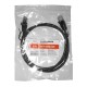 Патч-корд UTP4 cat 5e 1,0м ВС LSZH черный литой коннектор Netko Optima N.BC.UTP.5e-1.0m-1-lszh (67607)