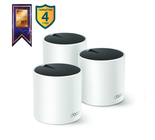 Mesh-система TP-Link Deco X55 (3-pack) X55(3-PACK) Mesh-система TP-Link Deco X55 (3-pack) X55(3-PACK)