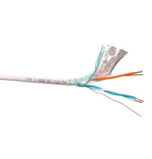 Кабель FTP2 cat.5е одножильный экранированный 305м Cu серый Netko Optima Silver N.FTP-68579.05E.0B (68579)
