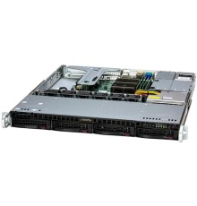 Сервер Supermicro SuperServer 1U 511R-M 1xE-2436/ 1x32Gb/ 1xD3 S4520 480GB SATA/ 600W/ 1st config (id 31171)