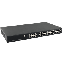16-портовый управляемый Gigabit Ethernet PoE-инжектор Osnovo Midspan-16/250RGM