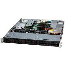 Серверная платформа Supermicro SuperServer 1U 111R-M noCPU(1) E-2400 series/ noDIMM(4)/ 8x2,5