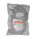Патч-корд UTP4 cat 5e 1,0м ВС LSZH серый литой коннектор Netko Optima (упак 10) N.BC.UTP.5e-1.0m-2-lszh(p (67605)