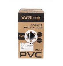Кабель витая пара WRLine WR-FTP-4P-C5E-PVC-GY