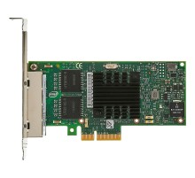 Сетевая карта Intel Ethernet Server Adapter I350-T4, 4 x Gbit Ports RJ-45, PCI-E x4, iSCSI, NFS, VMDq (I350T4V2BLK 936716) (id 10067)