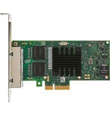 Сетевая карта Intel Ethernet Server Adapter I350-T4, 4 x Gbit Ports RJ-45, PCI-E x4, iSCSI, NFS, VMDq (I350T4V2BLK 936716) (id 10067)