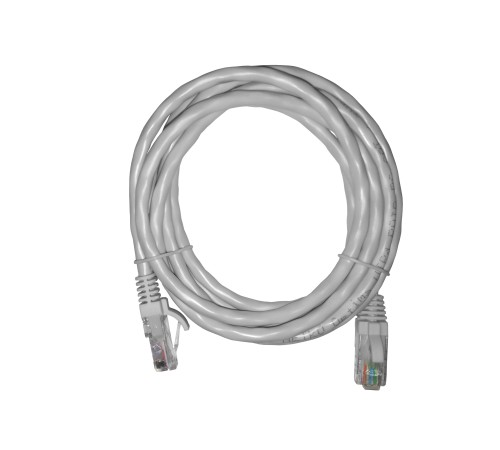Патч-корд UTP4 rj45-rj45 cat.6 2.0м BC LSZH серый литой коннектор Netko Optima N.BC.UTP.6-2.0m-2-lszh (67650)