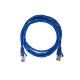 Патч-корд UTP4 cat 5e 1,5м ВС LSZH синий литой коннектор Netko Optima N.BC.UTP.5e-1.5m-5-lszh (67613)