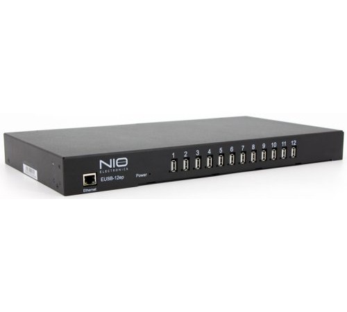 Сетевой USB концентратор Nio Electronics NIO-EUSB 12EP