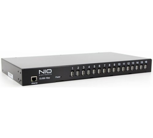 Сетевой USB концентратор Nio Electronics NIO-EUSB 16EP
