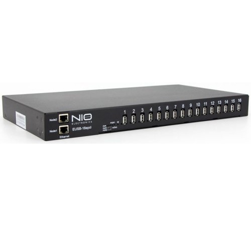 Сетевой USB концентратор Nio Electronics NIO-EUSB 16EPCL