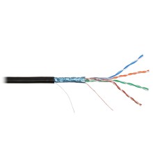 Кабель витая пара F/UTP4 Nikomax Nikolan 4700B-BK NKL