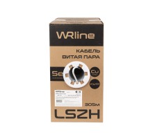Кабель витая пара WRLine WR-FTP-4P-C5E-LSZH-GY