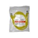 Патч-корд UTP4 cat 5e 1,5м ВС LSZH желтый литой коннектор Netko Optima N.BC.UTP.5e-1.5m-6-lszh (67609)