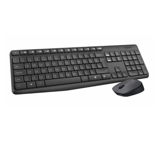Беспроводной комплект Logitech Wireless Desktop MK235 Grey Retail (920-007948) (id 2184)