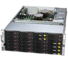 Сервер Supermicro SuperStorage 4U Server 641E-E1CR36H 2x6530/ 4x64Gb/ 1x7450 PRO 480GB NVMe M.2 (id 31273)