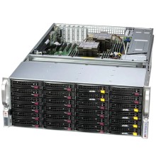 Сервер Supermicro SuperStorage 4U Server 641E-E1CR36H 2x6530/ 4x64Gb/ 1x7450 PRO 480GB NVMe M.2 (id 31273)