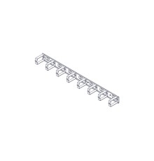 Вертикальный кабельный организатор Uniprom Systeme Electric UT8442