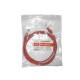 Патч-корд UTP4 cat 5e 1,0м ВС LSZH красный литой коннектор Netko Optima N.BC.UTP.5e-1.0m-4-lszh (67599)