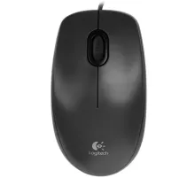 Мышь проводная Logitech M90, оптическая, 1000 dpi, USB, кабель 1,8 м, темно-серый. (id 18636)