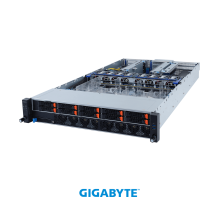 Серверная платформа/ Gigabyte R292-4S0, 2U, 4 x LGA4189 Socket P5 3rd Intel, 10 x 2.5