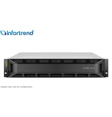 Сетевой накопитель Infortrend GSe 30123-D G3 2U/12bay, supports NAS, SAN, object protocol and cloud gateway, single controller subsystem including 2x12Gb/s SAS EXP. ports, 2x25GbE ports(SFP28) + 2x host board slots, 2x4GB memory, 2x(PSU+ fan module), 12xd