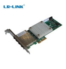 Сетевой адаптер Lr-Link LREC9054PF-4SFP PCIe x4 4*SFP 100FX Fiber NIC (id 32488)