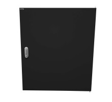 Дверь металлическая с ручкой для шкафа WMA DUO 6*15 Netko черная N.FRTD-M.15U.65589.BK (65589)