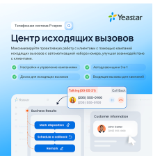 Лицензия Yeastar PSE Out Bound Call Center (годовая)