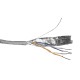 Кабель FTP2 cat.5е одножильный экранированный 305м Cu серый Netko Optima Silver N.FTP-68579.05E.0B (68579)