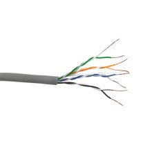 Кабель UTP4 cat.5е одножильный 305м Cu нг(А)-HF LSZH серый Netko Optima Gold N.UTP-69457.05E.2B (69457)