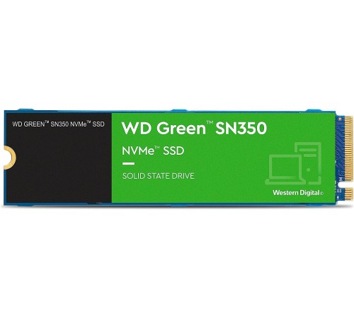 Твердотельный накопитель SSD WD Green SN350 NVMe WDS480G2G0C 480ГБ M2.2280 (TLC) (id 17035)