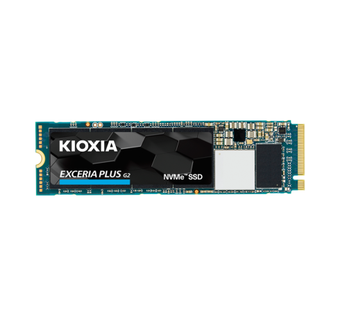 M.2 2280 500GB KIOXIA EXCERIA PLUS G2 Client SSD LRD20Z500G PCIe Gen3x4 with NVMe, 3400/3200, IOPS 650/600K, MTBF 1.5M, 3D TLC NAND, 512MB, 200TBW, 0,22DWPD, Bulk (id 20433)