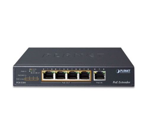 PoE расширитель Planet POE-E304