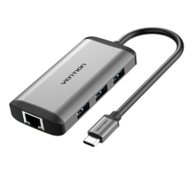 Мультифункциональный хаб Vention USB Type C 5 в 1 (CNBHB) (id 23159)
