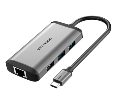 Мультифункциональный хаб Vention USB Type C 5 в 1 (CNBHB) (id 23159) Мультифункциональный хаб Vention USB Type C 5 в 1 (CNBHB) (id 23159)