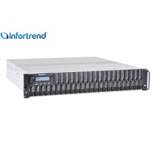 система хранения данных Infortrend EonStor DS 3000U 2U/24bay Dual controller 2x12Gb/s SAS, 8x1G iSCSI+4x host board, 2x4GB, 2x(PSU+FAN), 2x(SuperCap.+Flash),1xRackmount kit(ESDS 3024RUCB-C) (id 35155)